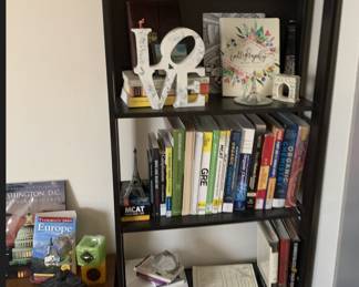 Books and book shelf