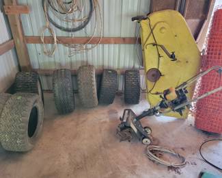 Lawn mower tires
