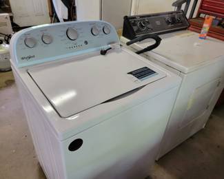 Washer and dryer