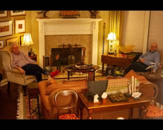 Representing a 50 plus year collection of artwork, decorative accessories, and furniture by two of Baton Rouge's beloved philanthropists, who have decided to retire to the Big Apple!