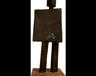 Roberto Macedo, 20th Century, "2001 Man", Bronze Sculpture