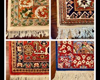 Nice selection of area rugs in various sizes