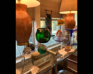 Glass Sculpture Collection including Paulo Dufour, Paul Runde, Kyle Kraiter, and others