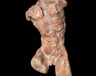 William Lewis, Louisiana, 20th Century, Early Member of Baton Rouge Gallery, "Change of Heart", Direct Plaster