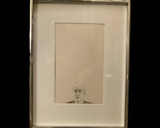 Van Wade Day, American, Louisiana, BFA, Middle Tennessee State University, MFA, University of Georgia, Member of Baton Rouge Gallery, Untitled, Graphite on Paper, circa 1989
