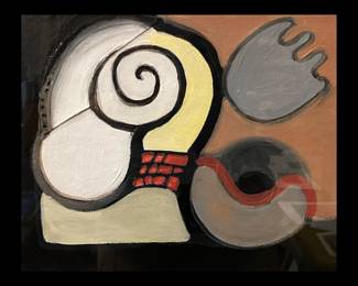 Rosemary Goodell, American, California, Louisiana, BA from both Museum of the School of Fine Art, Boston, and University of California, Los Angeles, MA from University of California - Berkley, Baton Rouge Gallery Artist, Untitled, original mixed media