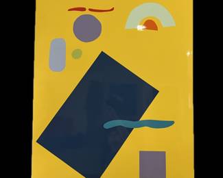 Liberty Battson, South African, 20th Century, "Portrait of Bert", dated 2022, Automobile Paint on Canvas