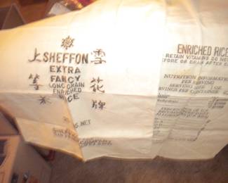 Rice bags
