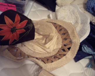 Handcrafted vintage hats 