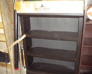 Several bookshelves 