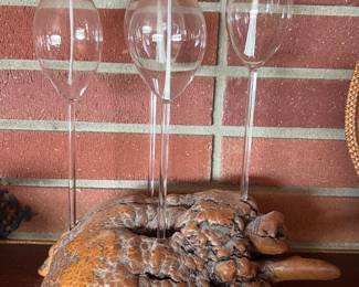 Mid Century Modern Oil Candle Lamp