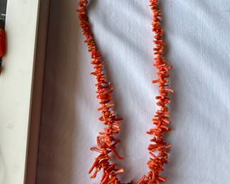 Coral Necklace from 1960’s