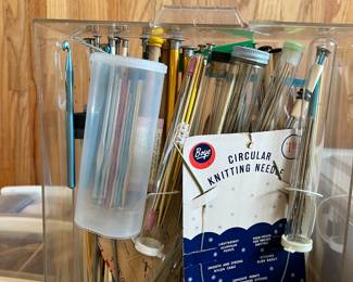Loads of Knitting Needles and Crochet Hooks