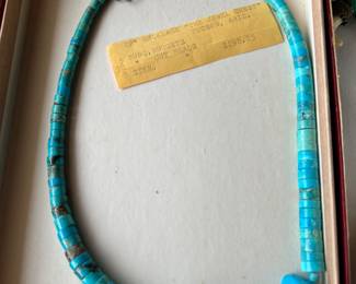 Turquoise Necklace from 1960’s
