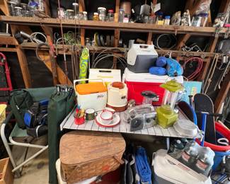 Camp Table, Chairs, Coolers and other Gear