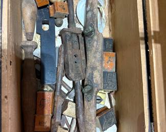 Antique contents in trunk