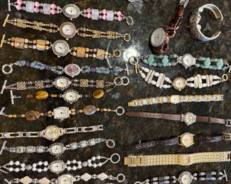 So much jewelry!! Costume, magnetic & loads of jewelry making items…wire, stones, gems!!!’ So much to choose from!!