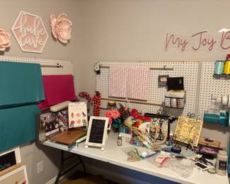 Crafting items, gift wrapping items (boxes, tissue paper, shredded paper, and MORE!!