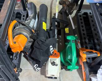 Trimmer, edger, blower