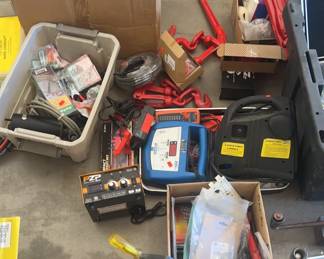Battery Chargers, Tie Downs, Battery Pack