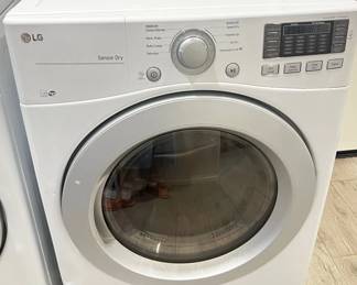 LG Sensor Dry Electric Dryer Model DLE3170W