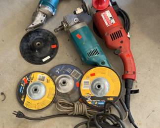 Makita Snips, Milwaukee Makita 7 Grinders