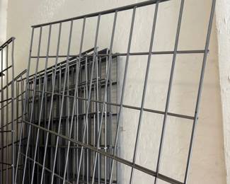 10 Pc 6ft Metal Fencing