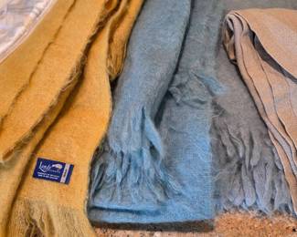 Blankets Linens Mohair, Linen Cotton