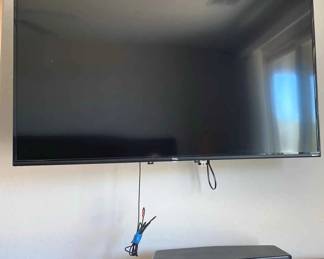 TCL 55 Smart TV, Vizio Speaker