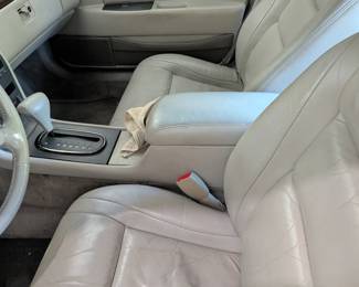 interior of the Cadillac  Deville