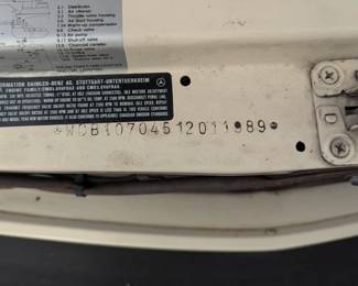 1982 mercedes-benz 380sl