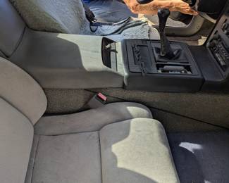 Interior of the Fiero 