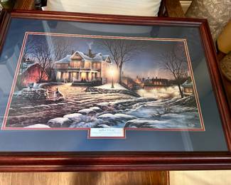 Terry Redlin framed print