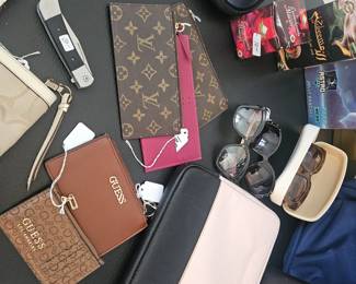 L V and kate Spade