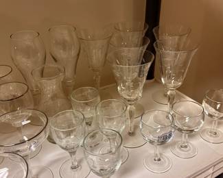 Wine glasses