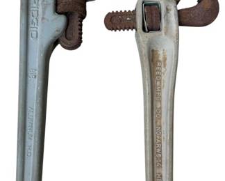 Two Pipe Wrenches
