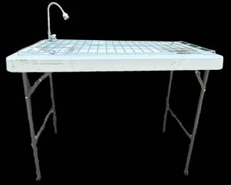 Folding Fish Cleaning Table