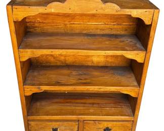 Vintage Wooden Wall Shelf
