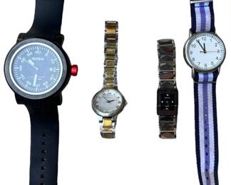 Four Wrist Watches