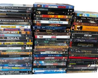 Large Lot of Various DVDS