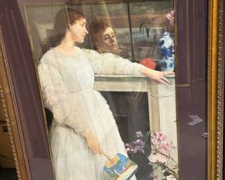 Lot 49 $45 - Whistler print. "Symphony in White" 26-1/2" x 35"