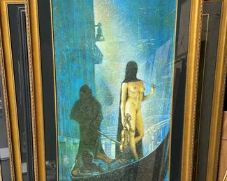 Lot 36 $150 - Girotto signed. #3/18. 23" x 45"