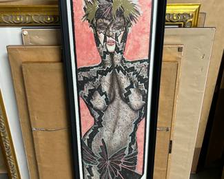 Lot 39 $75 - Olivia De Berardinis "Friday Night"  #16/45. Signed