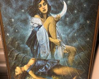 Lot 43 $150 - Girotto - Hortus Closus AP 1/5 on canvas 25-1/2" x 35-1/2"