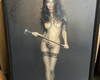 Lot 46 $250 - Michael Mobius Giclee artist's proof 1990. #16/100. 24" x 35"