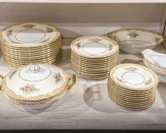 1920s Noritake China Dining Set