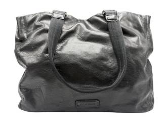 Cole Haan Black Leather Soft Tote Bag