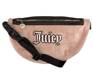 Juicy Couture Pink Velour Mini Bag