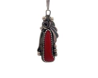 Artistic Coral Rustic Finish Pendant