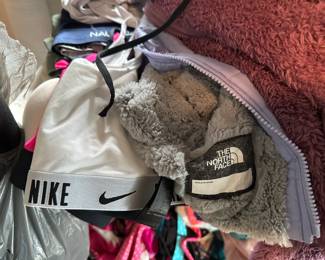 North Face, Nike Clothing